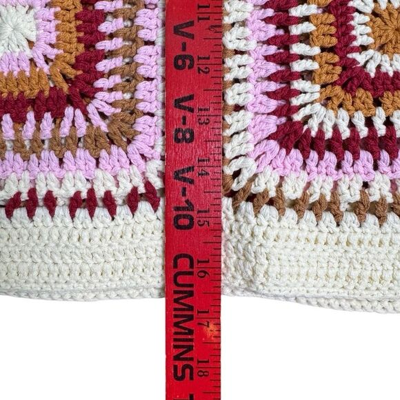 MINKPINK Norah Crochet Sweater Women’s Size‎ Medium - Picture 7 of 10